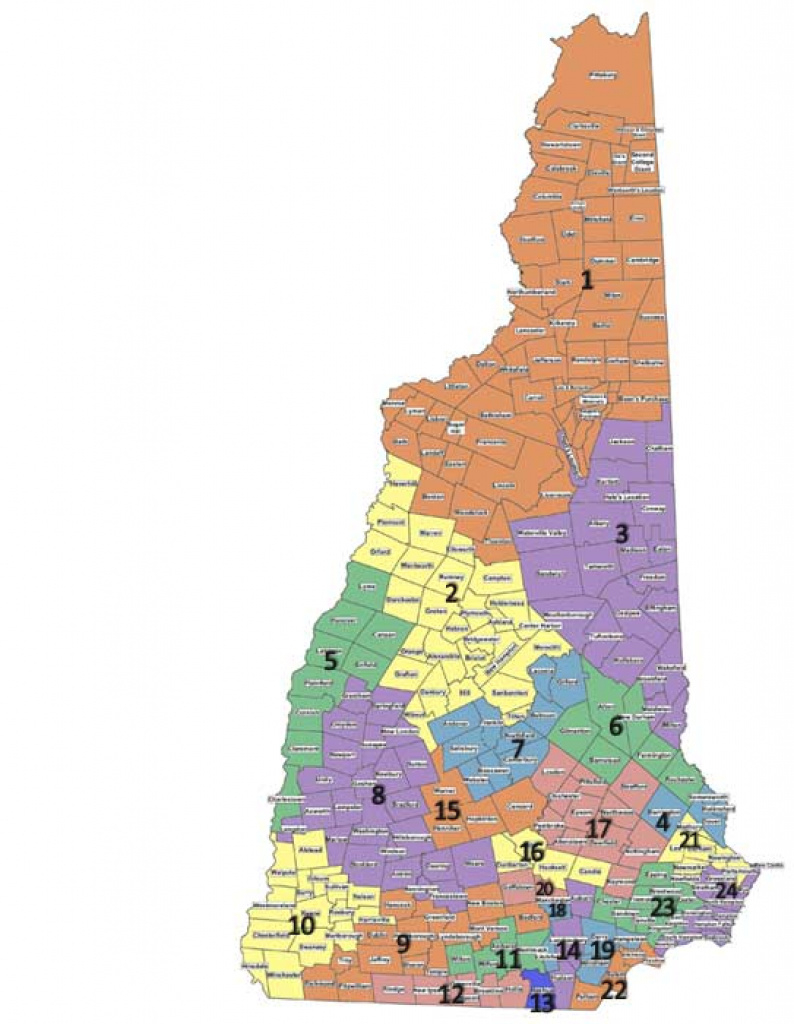 Nh Senate Map | Citizens Count intended for Nh State Congressional Districts Map