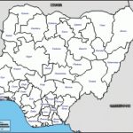 Nigeria: Free Maps, Free Blank Maps, Free Outline Maps, Free Base Maps With Regard To Map Of Nigeria With States