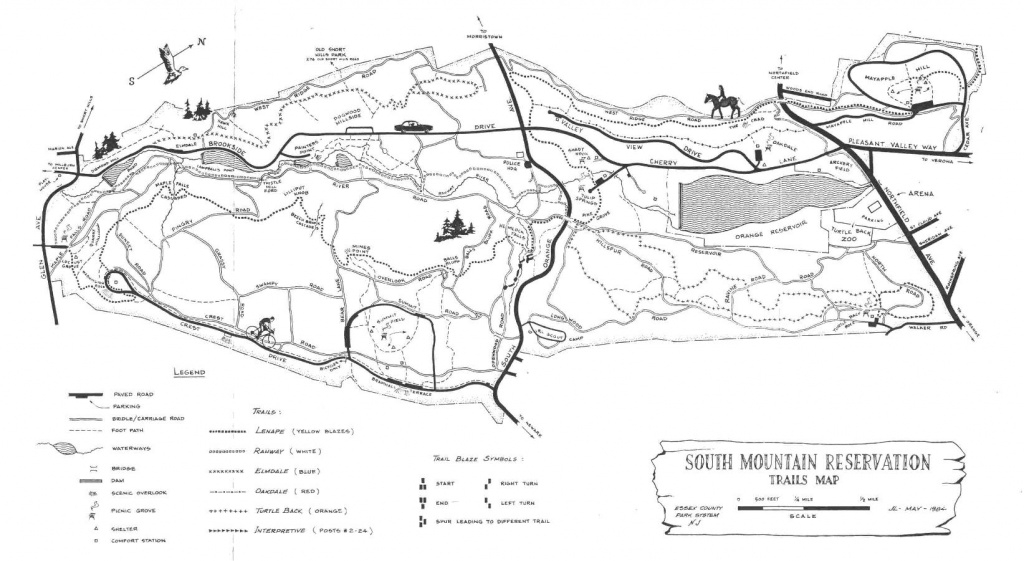 Nj Hiking Trail Maps | Njhiking pertaining to Cheesequake State Park Trail Map