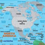 North America Countries And Capitals   Capitals Of North America Regarding North America Map With States And Capitals