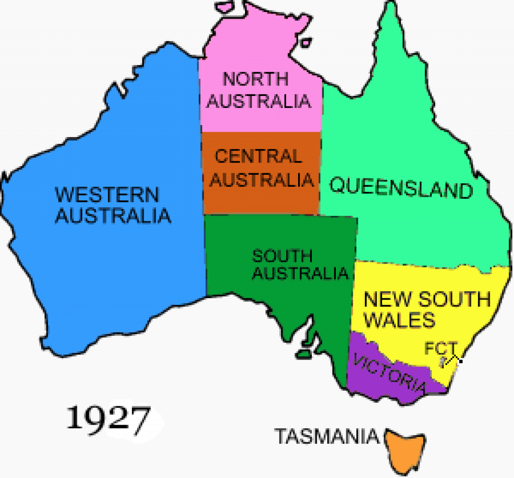 North Australia - Wikipedia throughout Australian States And Territories Map