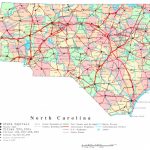 North Carolina Printable Map With Regard To Nc State Map With Counties