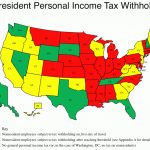 North Carolina Taxes Out Of State Emergency Responders   John Locke With States Without Income Tax Map