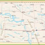 North Dakota Highway Map In North Dakota State Highway Map