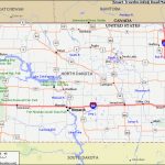 North Dakota Road Map In North Dakota State Highway Map
