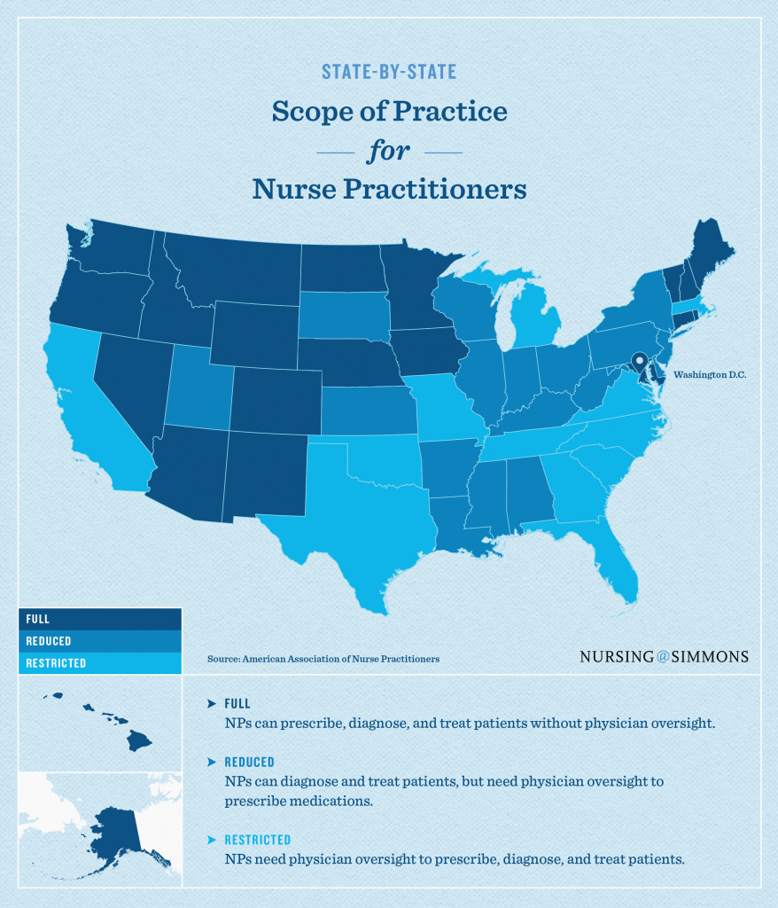 Nurse Practitioner Prescriptive Authority for Nurse Practitioner Prescriptive Authority By State Map