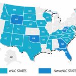 Nursing Compact States   Nlc | American Traveler In Compact State Nursing Map