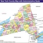 Nys County Map With Roads And Travel Information | Download Free Nys Pertaining To Road Map Of New York State And Pennsylvania