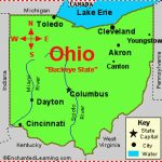 Ohio: Facts, Map And State Symbols   Enchantedlearning Within Map Of Ohio And Surrounding States