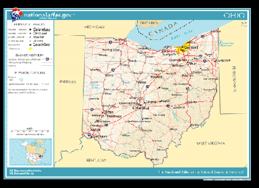 Ohio State Facts, Travel Information, Usa Travel Guides, State Parks inside Ohio State Parks Map