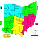 Ohio State & Regional Zip Code Wall Maps   Swiftmaps With Zip Code Maps By State