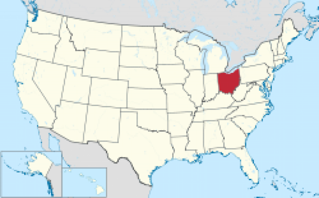 Ohio - Wikipedia intended for Map Of Ohio And Surrounding States