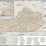 Old Historical State, County And City Maps Of Kentucky With Kentucky State Map With Cities And Counties