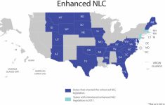 One State Has Made It Real: N.c. Brings Enhanced Nurse Licensure Home for Nursing Compact States Map