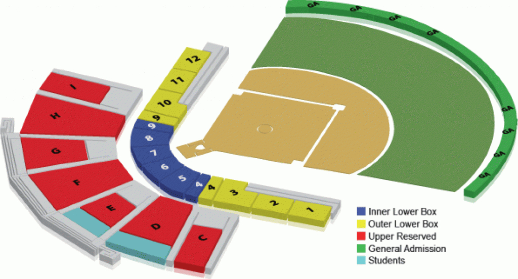 Online Ticket Office | Seating Charts with Fresno State Stadium Map