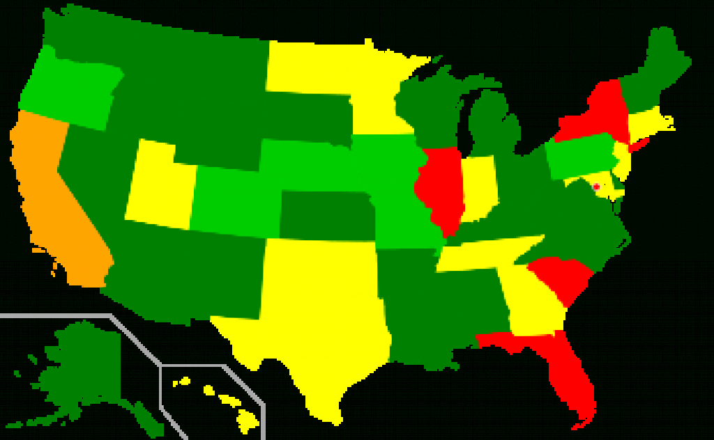 Open Carry In The United States - Wikipedia regarding States That Allow Open Carry Map