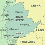 Oppression: Burma Army Militarization And The Use Of Proxies In Regarding Eastern Shan State Map