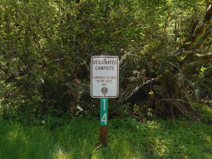 Tillamook State Forest Camping Map