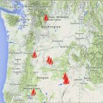 Oregon Smoke Information With Regard To Washington State Fire Map