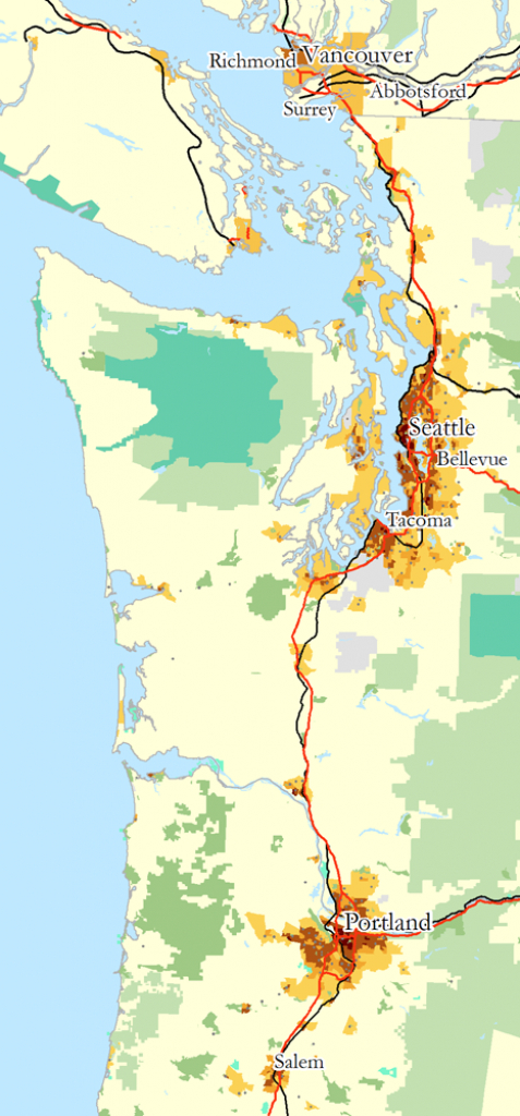 Pacific Northwest - Wikipedia regarding Map Of Northwest United States And Canada