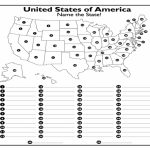 Page 1   United States Map Test.docx | Geography | Pinterest Throughout Name The States Map Test