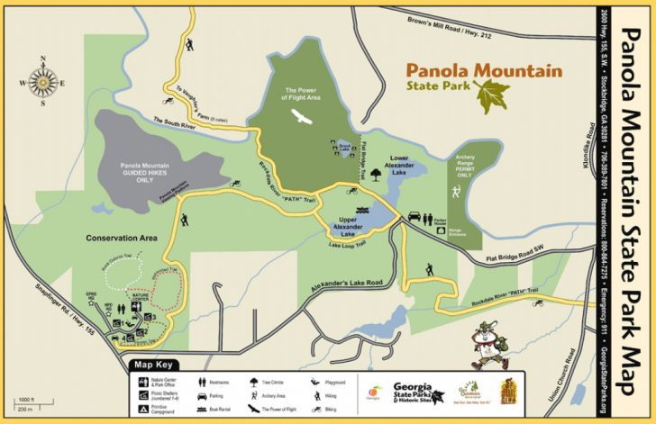 Georgia State Parks Map