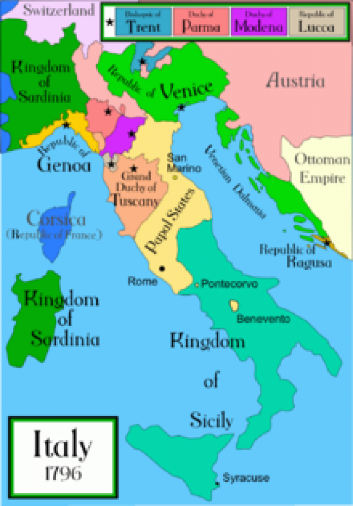 Papal States - Wikipedia intended for Papal States Map