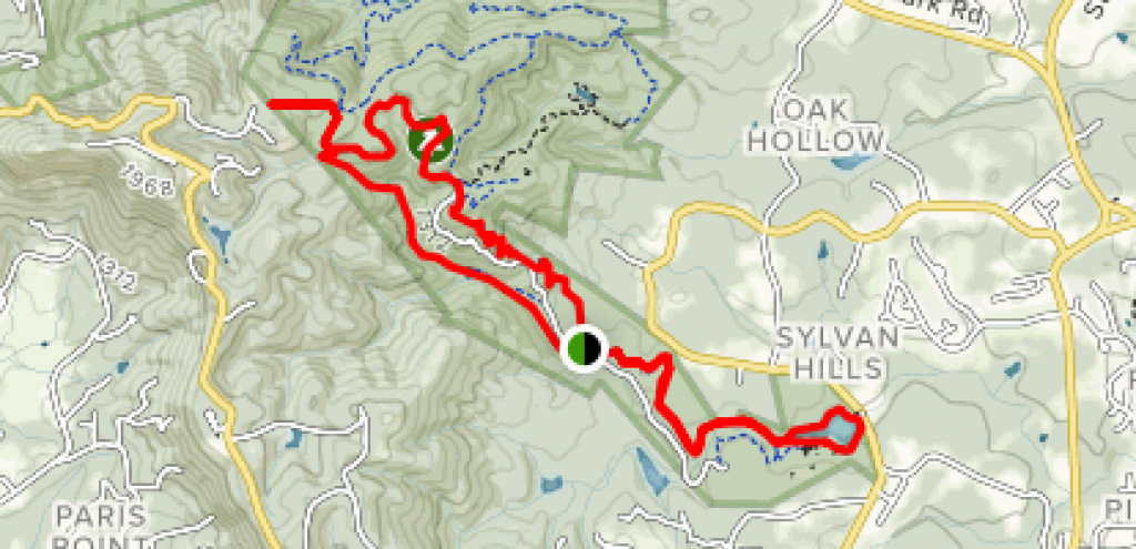 Paris Mountain State Park Loop Trail - South Carolina | Alltrails for Paris Mountain State Park Trail Map