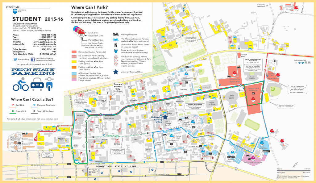 Parking | International Student Orientation Blog within Penn State Football Parking Map
