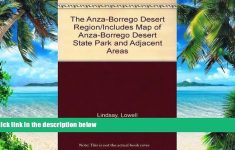 Pdf The Anza-Borrego Desert Region/includes Map Of Anza-Borrego within Anza Borrego Desert State Park Map Pdf