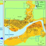 Pedestrian Evacuation Travel Times For Tsunamis | Land Imaging Throughout Washington State Tsunami Map