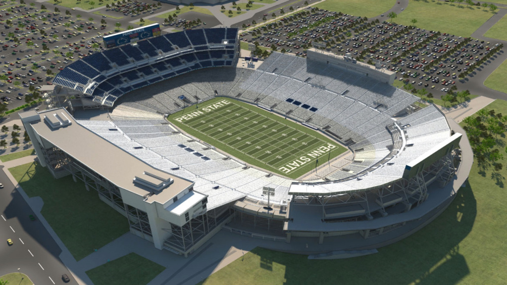 Penn St. Football Virtual Venue™Iomedia intended for Penn State Football Stadium Seating Map With Rows