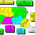 Pennsylvania State & Regional Zip Code Wall Maps   Swiftmaps With Regard To State College Zip Code Map