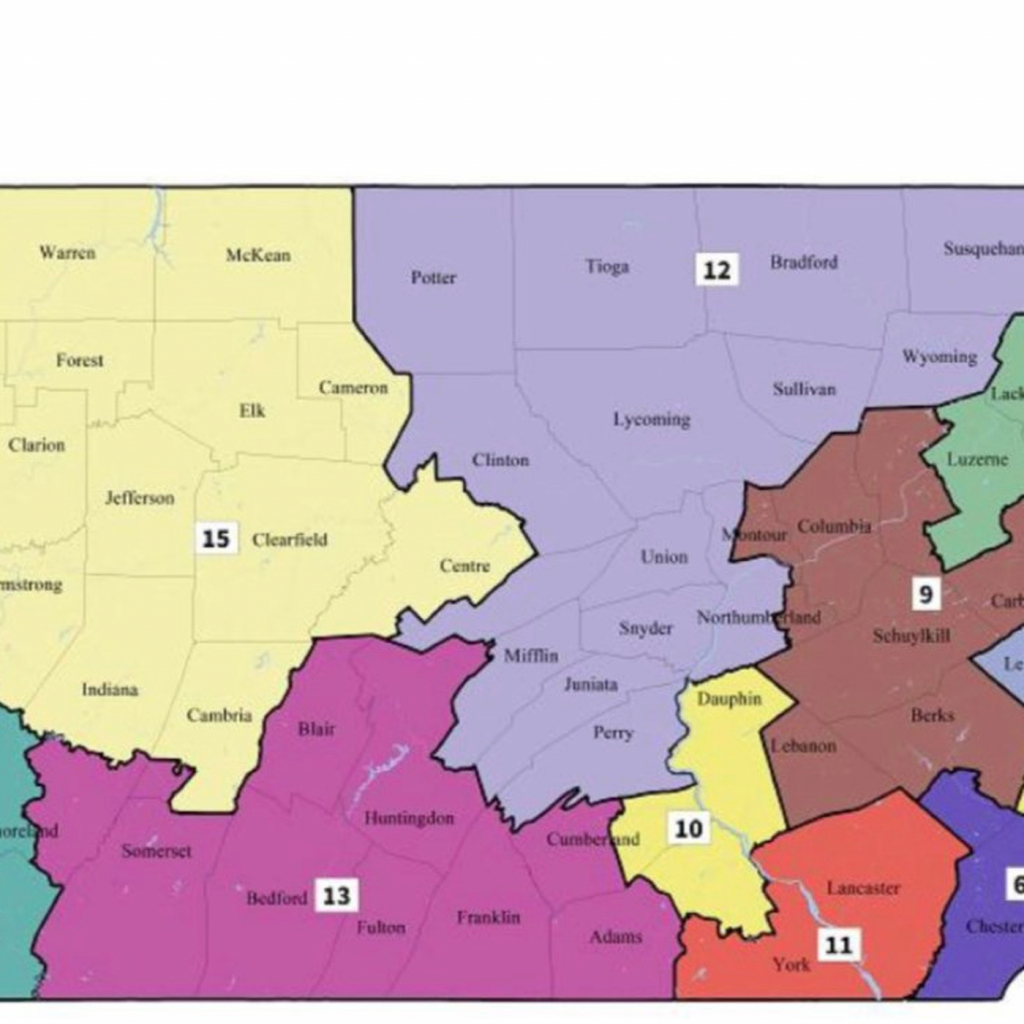 Pennsylvania's New Congressional District Map Will Be A Huge Help with regard to Ny State Representative District Map
