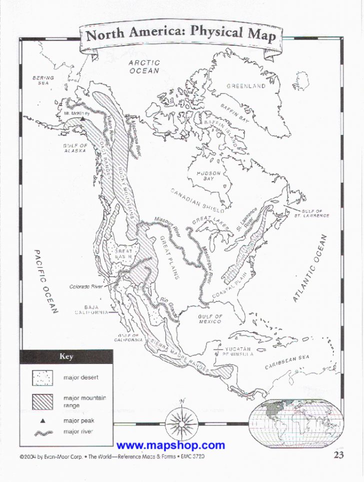 Physical Map Of North America Add Major Cities To Show Relationship In Physical Map Of North America Add Major Cities To Show Relationship In United States Physical Map Worksheet 728x963 