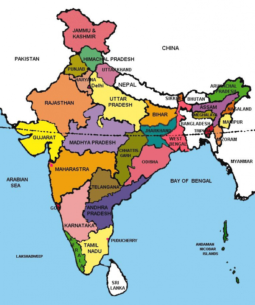 Pin4Khd On Map Of India With States | Pinterest | India, India regarding Capitals Of Indian States Map
