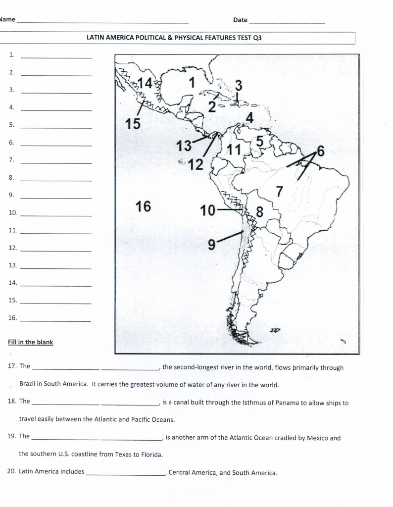 Pinmeagan Lynne On Education | Pinterest | Social Studies, 6Th throughout United States Physical Map Worksheet