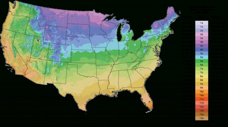 Plant Hardiness Zone Map | The Tree Center™ In Map Of Planting Zones In ...