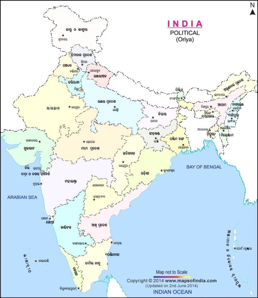 Political Map Of India With States And Capitals Pdf – Peterbilt pertaining to Map Of India With States And Cities Pdf