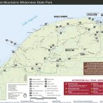 Porcupine Mountains Wilderness State Park   Maplets Intended For Map Of Porcupine Mountains State Park