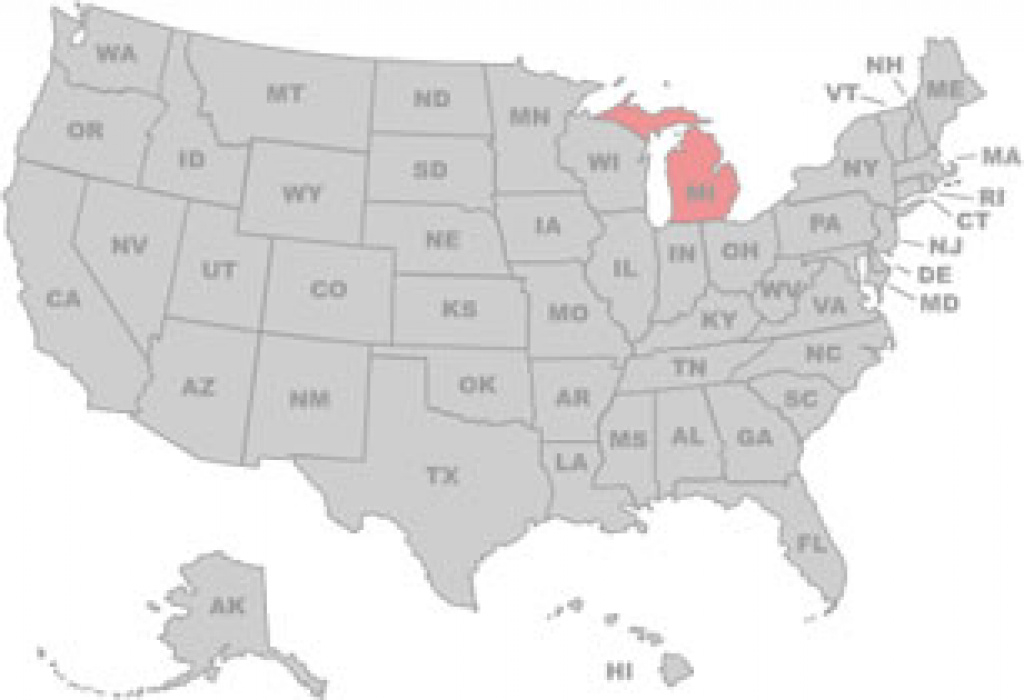 Prescription Pads - Michigan - Wise intended for Maps State Of Michigan Prescription