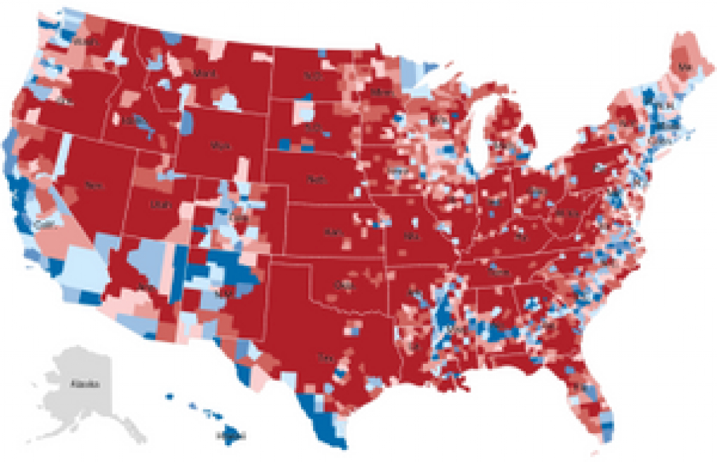 Presidential Election Results: Donald J. Trump Wins – Election for States Trump Won Map