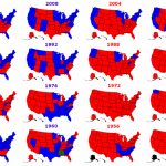 Presidential Elections Used To Be More Colorful   Metrocosm With Regard To 1980 Presidential Election Results By State Map