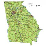 Preview Of Georgia State Vector Road Map. Lossless Scalable Ai,pdf Intended For Georgia State Highway Map