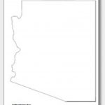 Printable Arizona Maps | State Outline, County, Cities Throughout Arizona State Map Outline