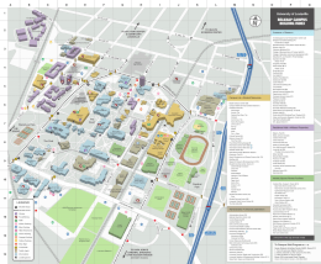 Printable Campus Map - Montclair State University for Montclair State University Campus Map
