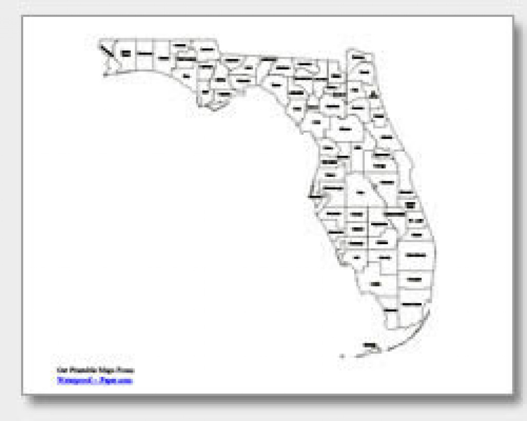 Printable Florida Maps | State Outline, County, Cities with regard to Florida State County Map With Cities