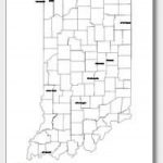 Printable Indiana Maps | State Outline, County, Cities With Regard To Indiana State Map Printable