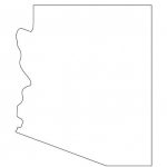 Printable Map Of Arizona | Crafts | Pinterest | Arizona, Map And For Arizona State Map Outline