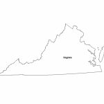 Printable Map Of The State Of Virginia   Eprintablecalendars In Virginia State Map Printable